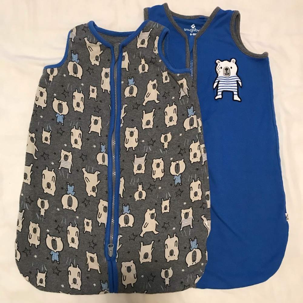 Snugabye sleep sacks